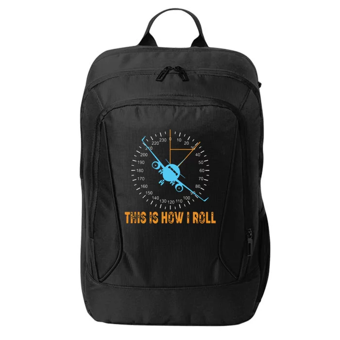 This Is How I Roll Airplane Pilot Shirts Aviation City Backpack