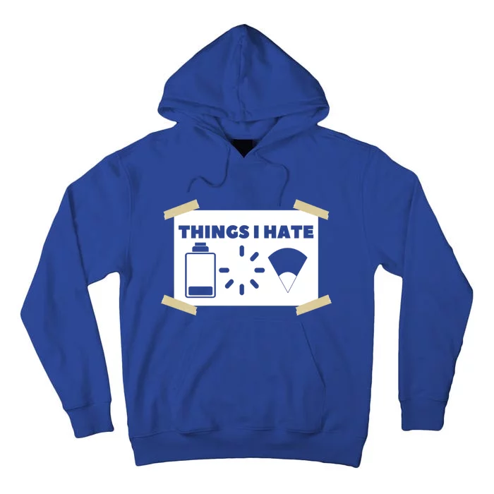 Things I Hate Programmer Gamer Funny Gamer Gift Tall Hoodie