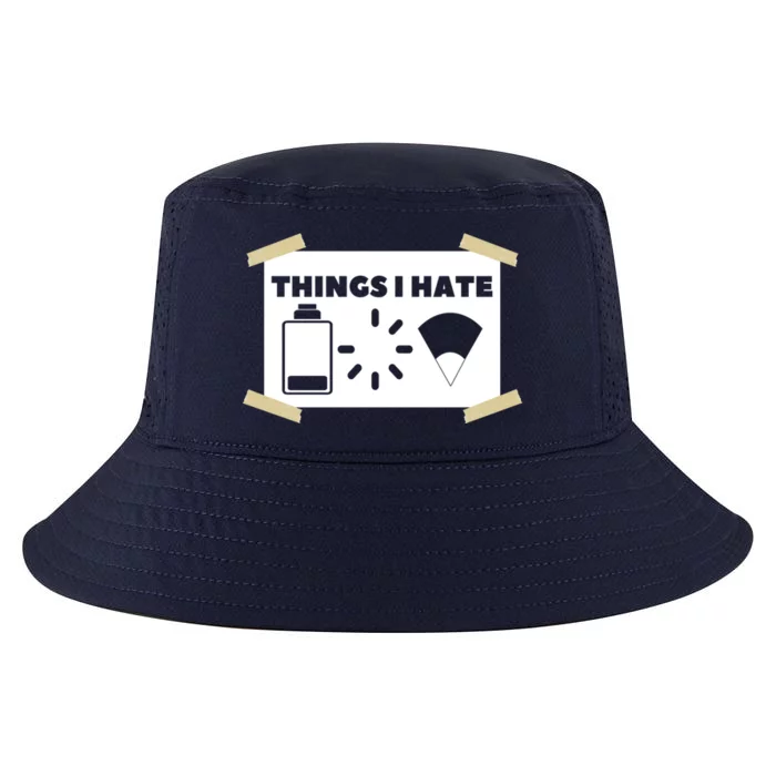 Things I Hate Programmer Gamer Funny Gamer Gift Cool Comfort Performance Bucket Hat