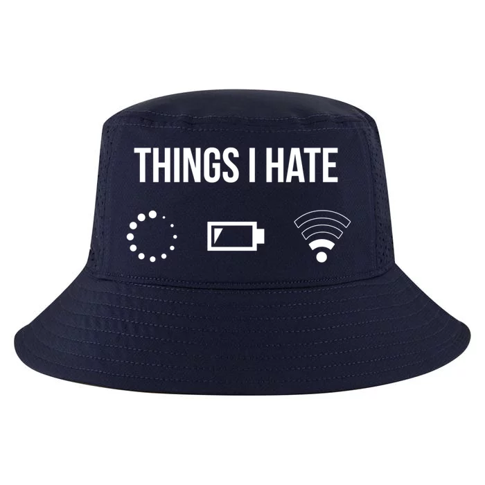 Things I Hate Gift Cool Comfort Performance Bucket Hat