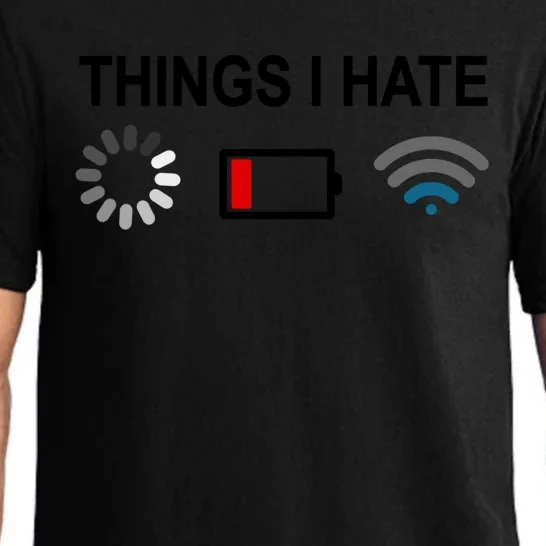 Things I Hate Programmer Gamer Computer Nerdgiftfun Gift Idea Gift Pajama Set