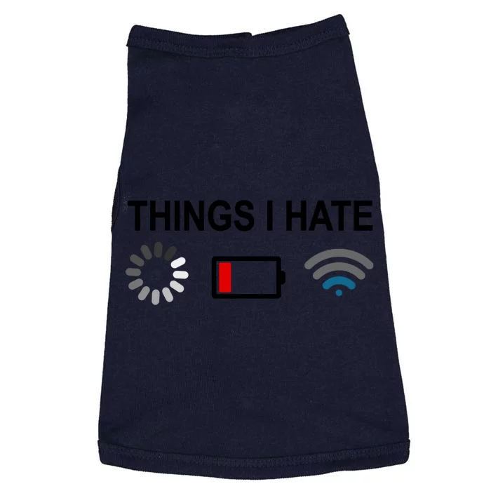 Things I Hate Programmer Gamer Computer Nerdgiftfun Gift Idea Gift Doggie Tank