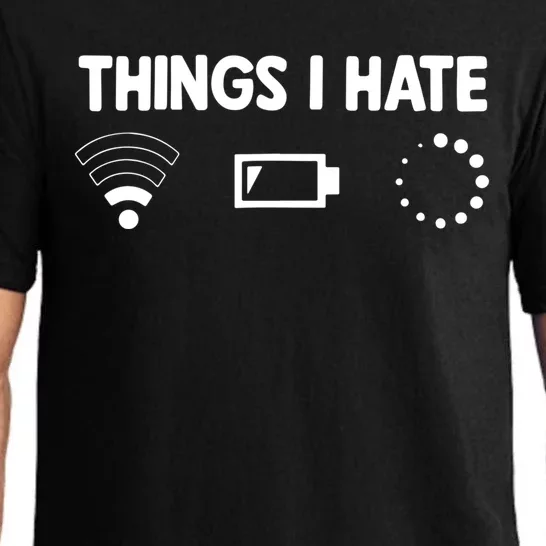 Things I Hate Programmer Gamer Gift Pajama Set