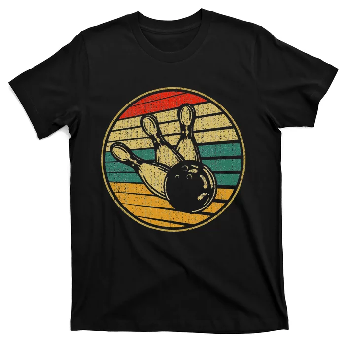 This Is How I Roll Vintage Retro Bowling 60s 70s Bowler T-Shirt