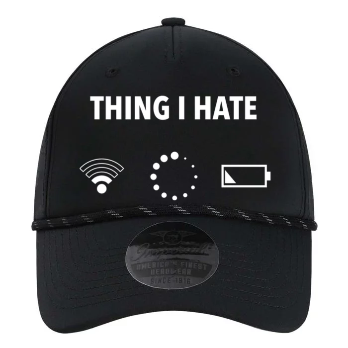 Things I Hate Gift Funny Computer Gamers Nerds And Geeks Gift Performance The Dyno Cap