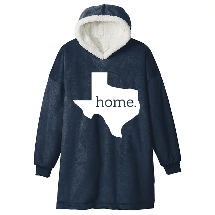 Texas Is Home. Hooded Wearable Blanket