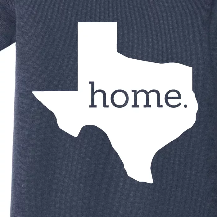 Texas Is Home. Baby Bodysuit