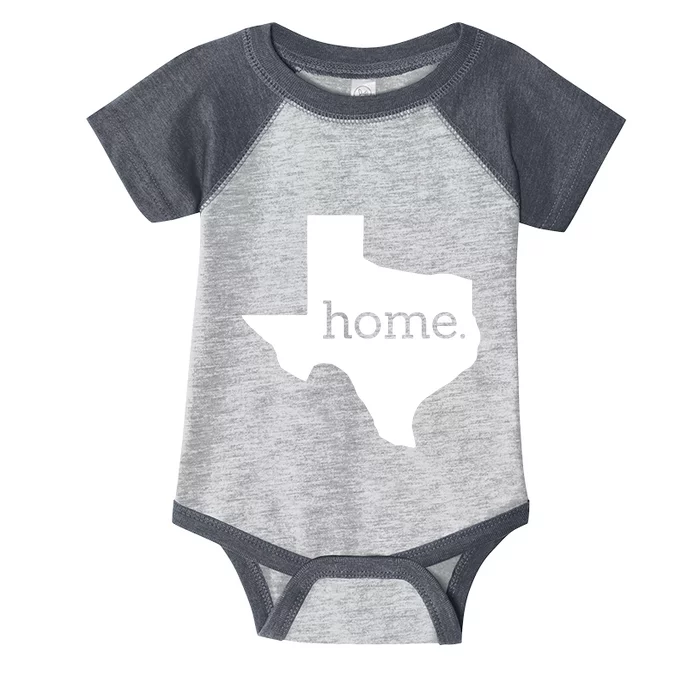 Texas Is Home. Infant Baby Jersey Bodysuit