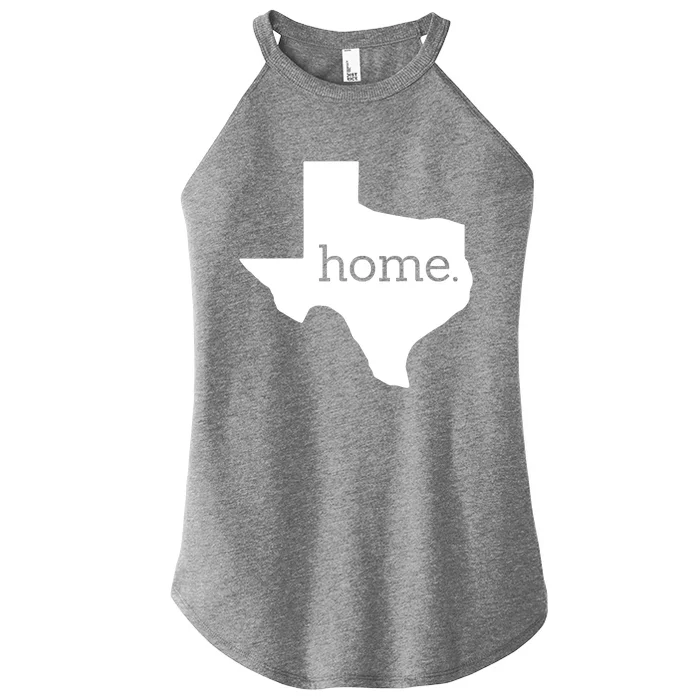 Texas Is Home. Women’s Perfect Tri Rocker Tank