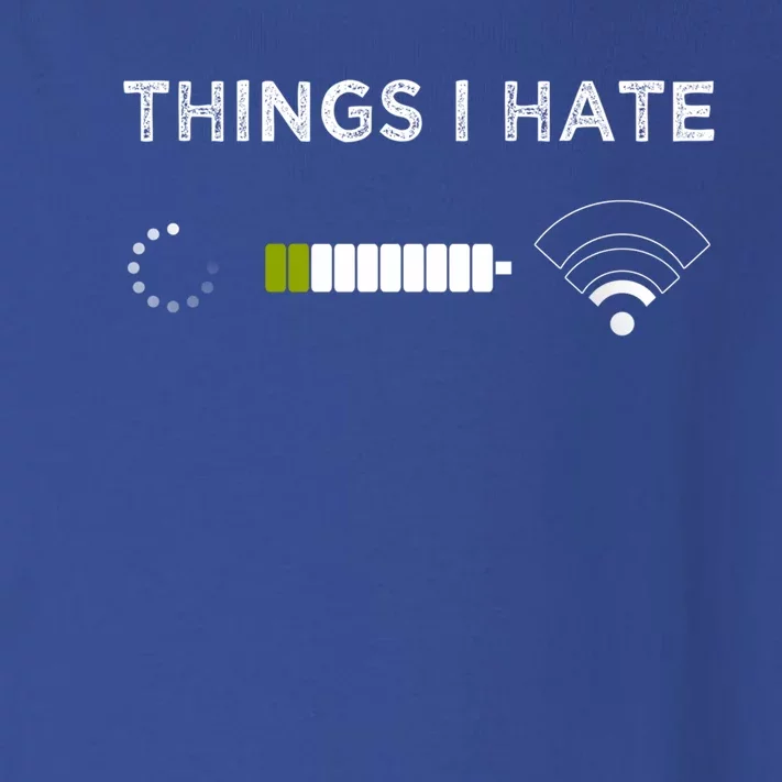 Things I Hate Empty Battery No Reception Gift Toddler Long Sleeve Shirt