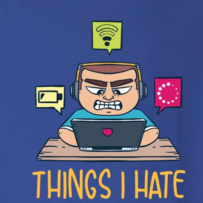 Things I Hate For Computer Programmer Gift Toddler Long Sleeve Shirt