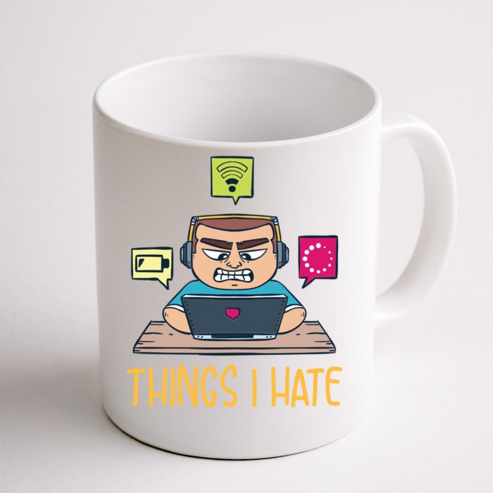 Things I Hate For Computer Programmer Gift Front & Back Coffee Mug