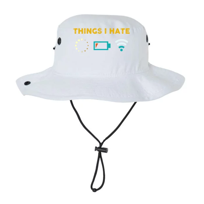 Things I Hate Gamer Computer Gift Legacy Cool Fit Booney Bucket Hat