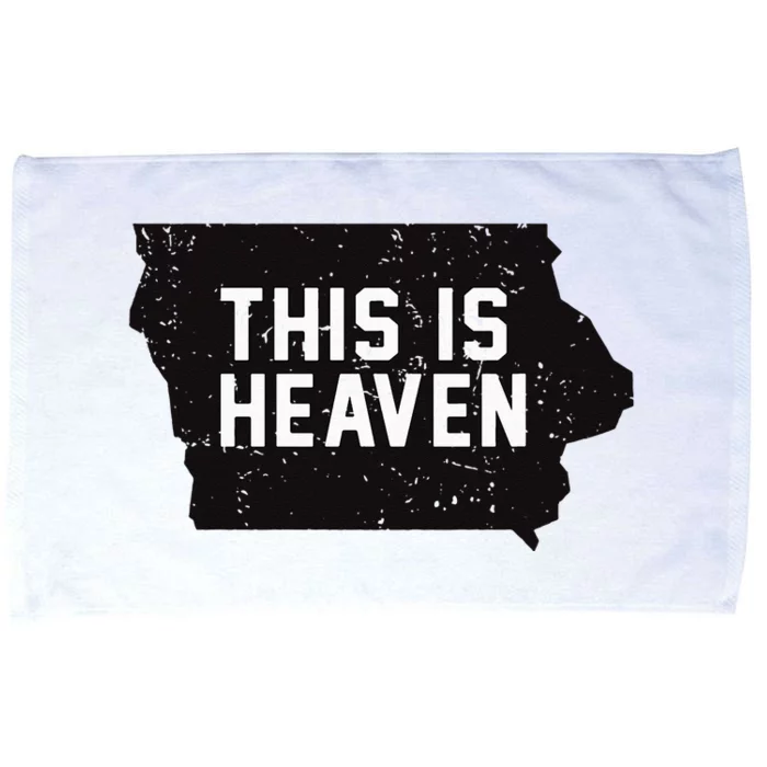 This is Heaven Iowa State Field Baseball Inspired Microfiber Hand Towel