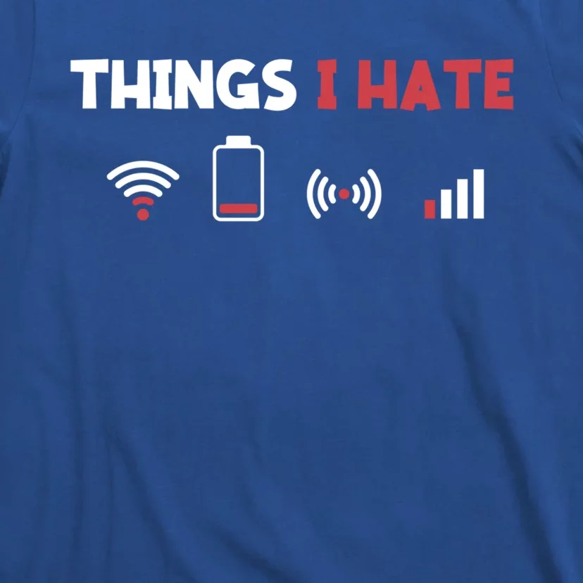 Things I Hate Information Technology Computer Whisperer Gift T-Shirt