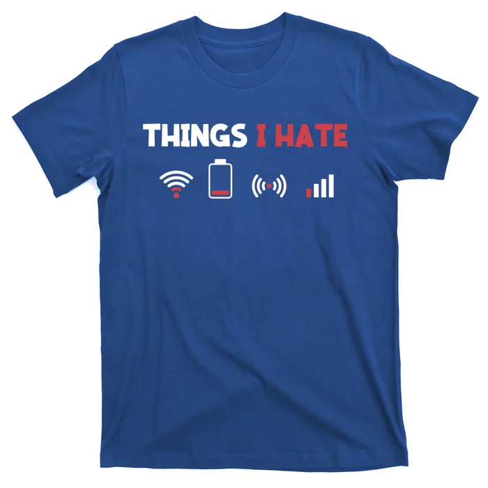 Things I Hate Information Technology Computer Whisperer Gift T-Shirt