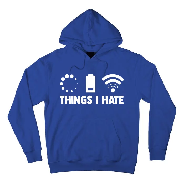 Things I Hate Programmer Coder Coding Developer Software Gift Tall Hoodie