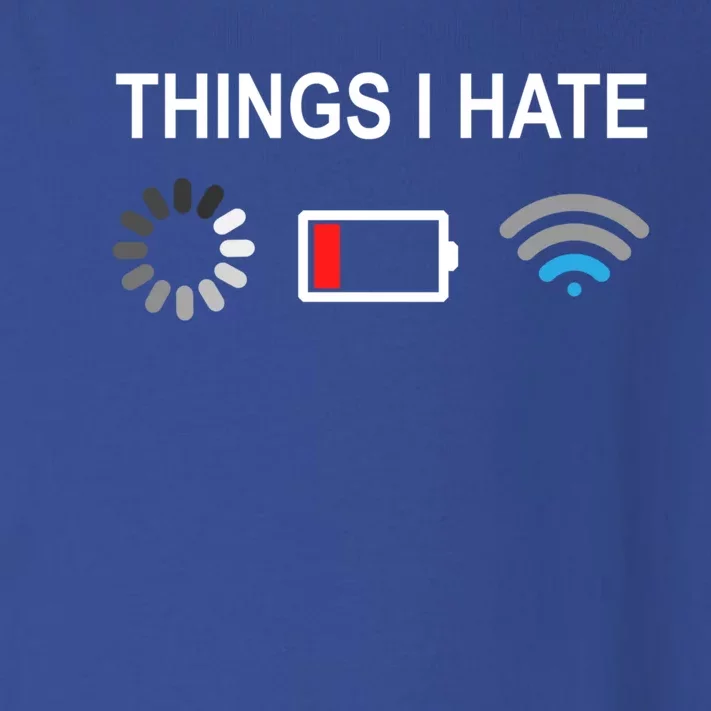 Things I Hate Funny Programmer Gamer Computer Nerd Streaming Funny Gift Toddler Long Sleeve Shirt