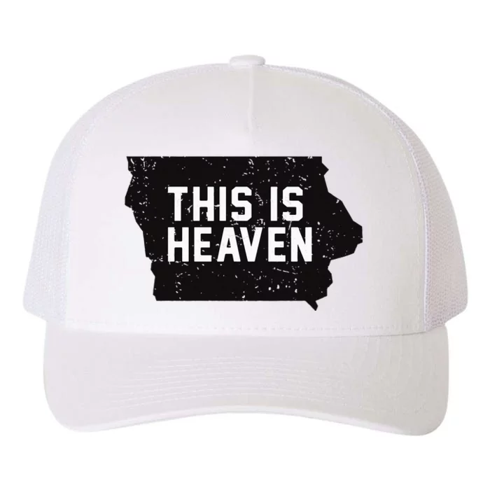 This is Heaven Iowa State Field Baseball Inspired Yupoong Adult 5-Panel Trucker Hat