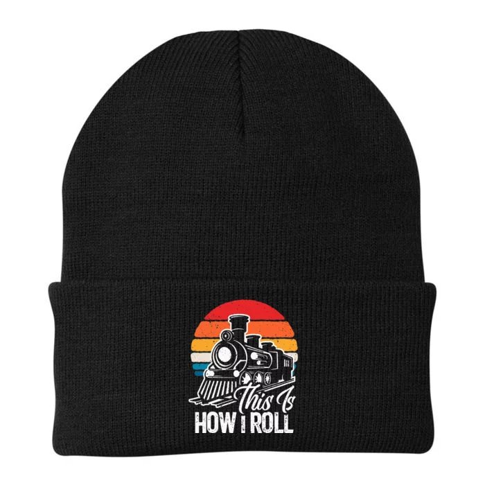 This Is How I Roll Train Lover Knit Cap Winter Beanie