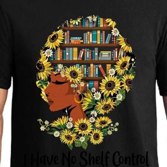 Tu I Have No Shelf Control Costume Sunflower Bookaholic Great Gift Pajama Set