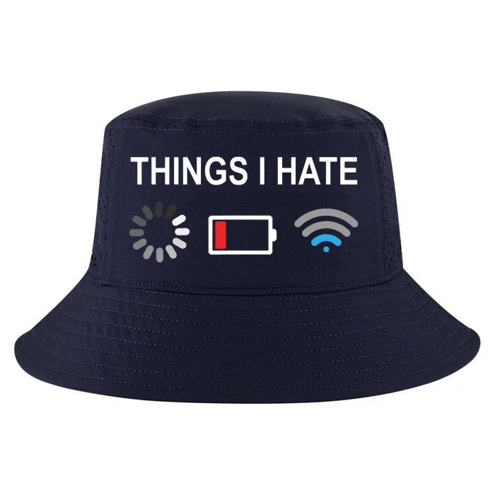 Things I Hate Funny Programmer Gamer Computer Nerd Streaming Cool Comfort Performance Bucket Hat