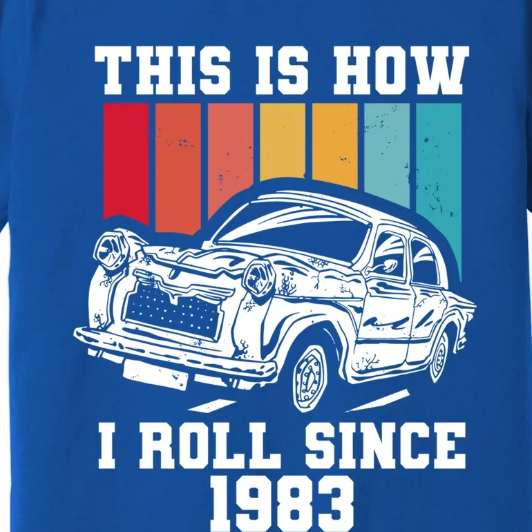 This Is How I Roll Since 1983 Gift Premium T-Shirt