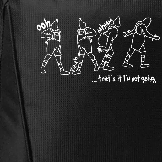 That's It I'm Not Going Funny Anti Christmas City Backpack