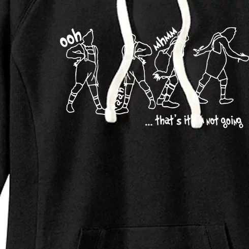 That's It I'm Not Going Funny Anti Christmas Women's Fleece Hoodie