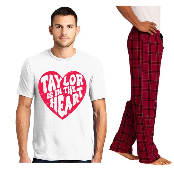 Taylor Is In The Heart Groovy 80S Vintage Pajama Set