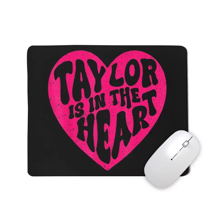 Taylor Is In The Heart Groovy 80S Vintage Mousepad