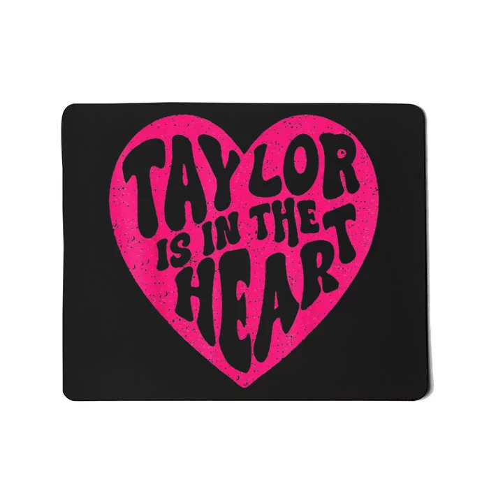 Taylor Is In The Heart Groovy 80S Vintage Mousepad