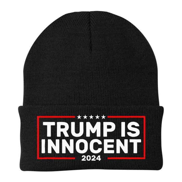 Trump Is Innocent Knit Cap Winter Beanie