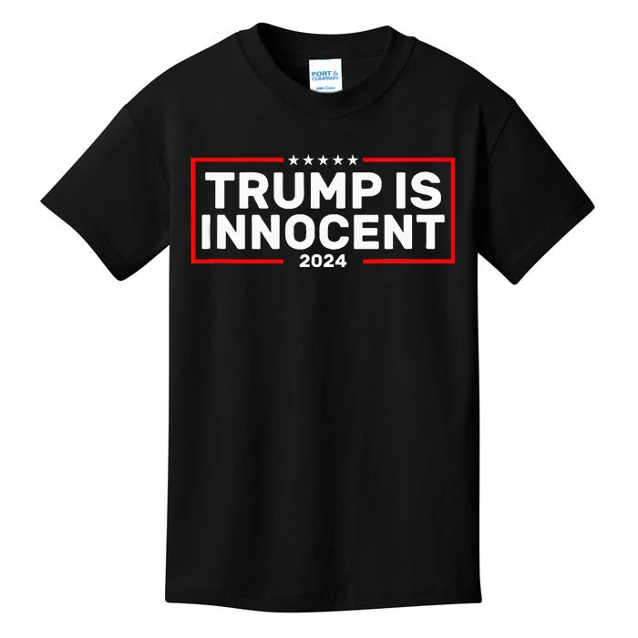 Trump Is Innocent Kids T-Shirt