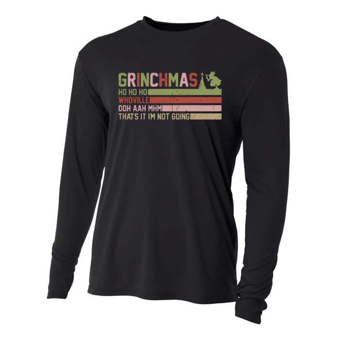 Thats It Im Not Going Grinc Christmas Cooling Performance Long Sleeve Crew