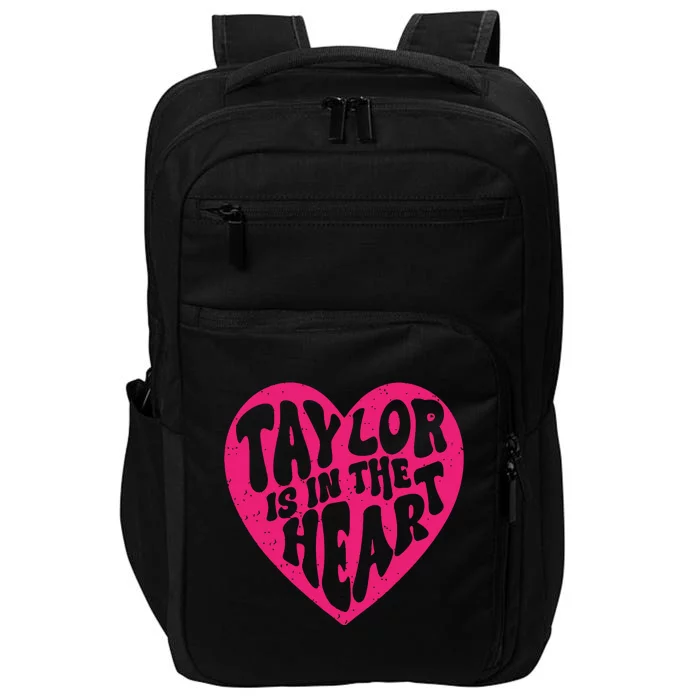 Taylor Is In The Heart Groovy 80s Vintage Impact Tech Backpack