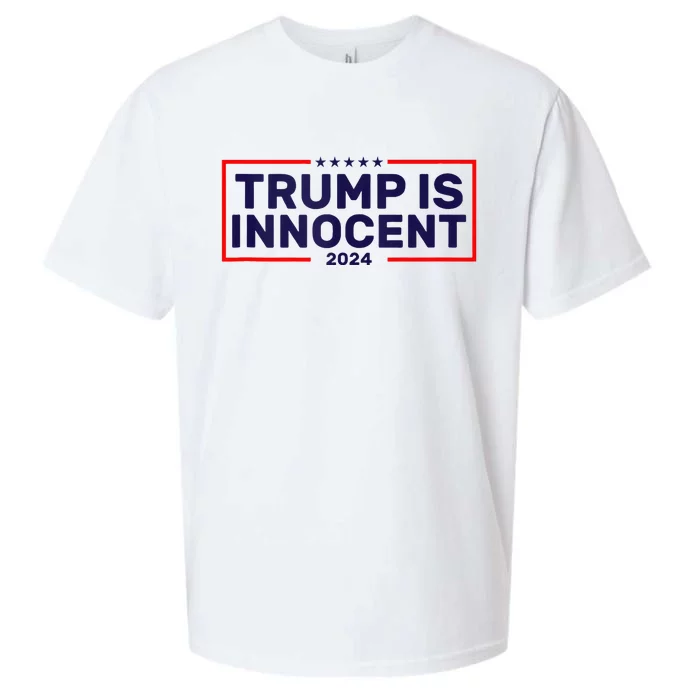 Trump Is Innocent Sueded Cloud Jersey T-Shirt