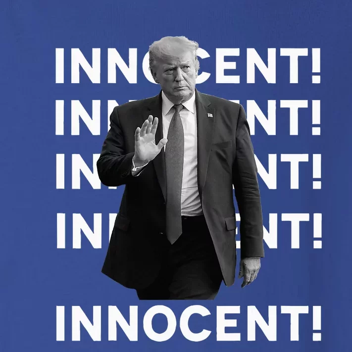 Trump Is Innocent Toddler Long Sleeve Shirt