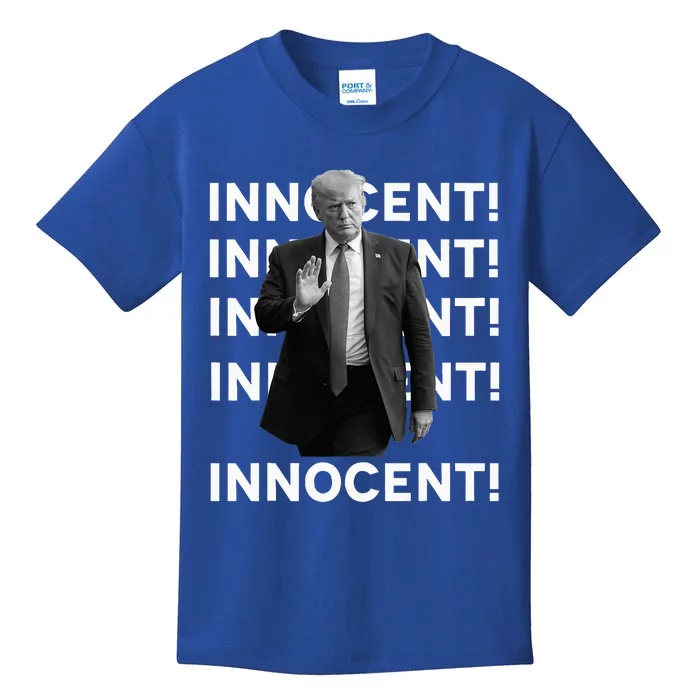 Trump Is Innocent Kids T-Shirt