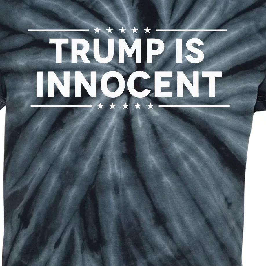 Trump Is Innocent Kids Tie-Dye T-Shirt