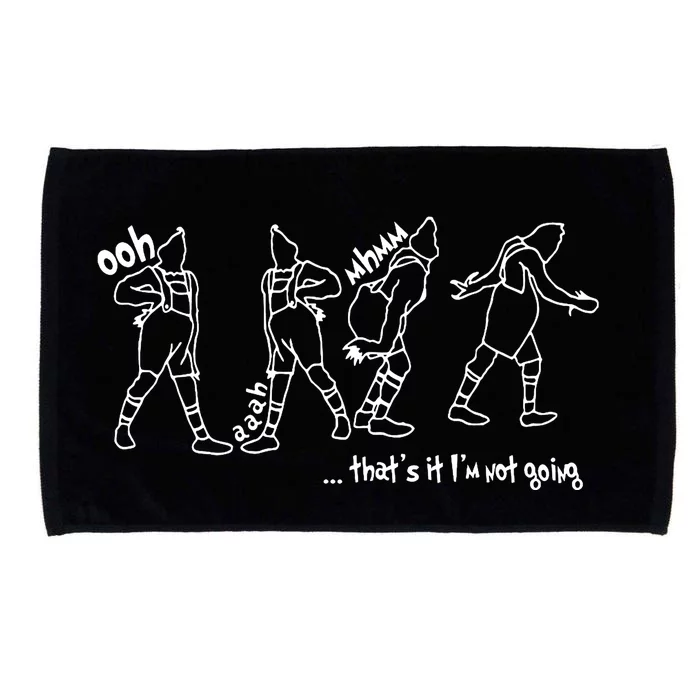 That's It I'm Not Going Funny X Mas Microfiber Hand Towel