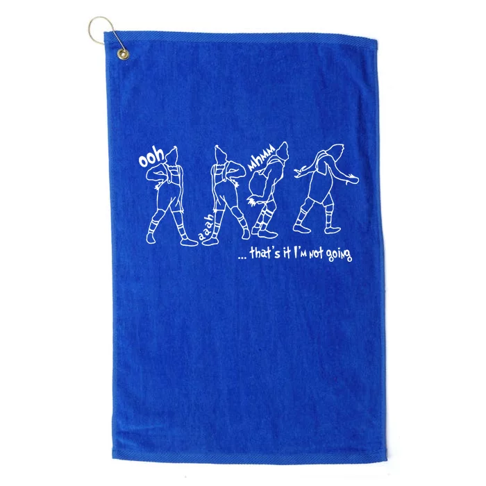 That's It I'm Not Going Funny X Mas Platinum Collection Golf Towel