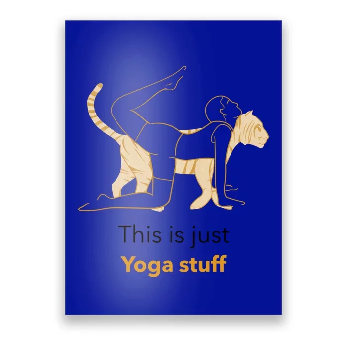 This Is Just Yoga Stuff Gift Poster