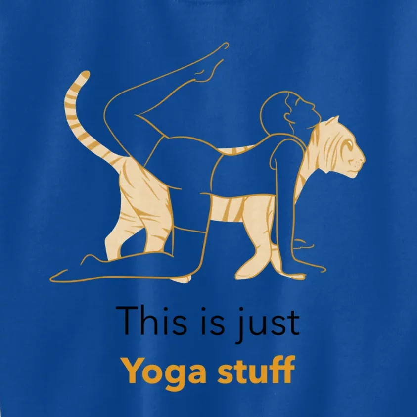 This Is Just Yoga Stuff Gift Kids Sweatshirt