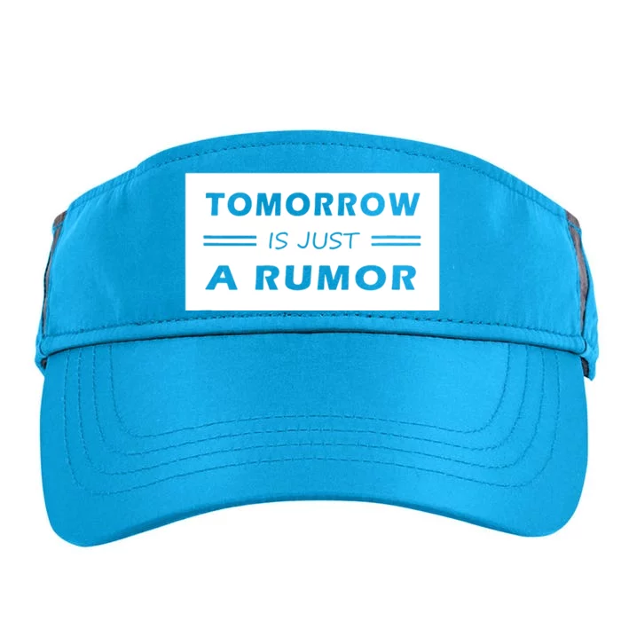 Tomorrow Is Just A Rumor Adult Drive Performance Visor