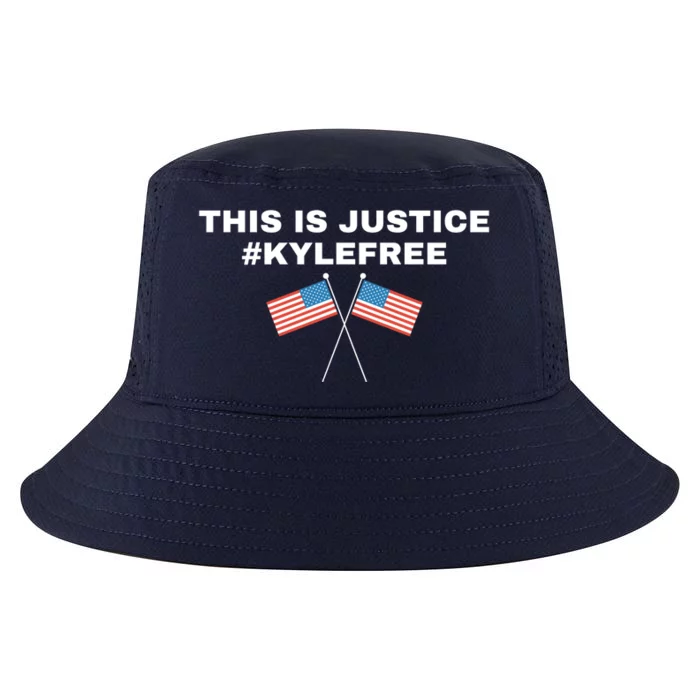 This Is Justice Kyle Is Free USA Cool Comfort Performance Bucket Hat