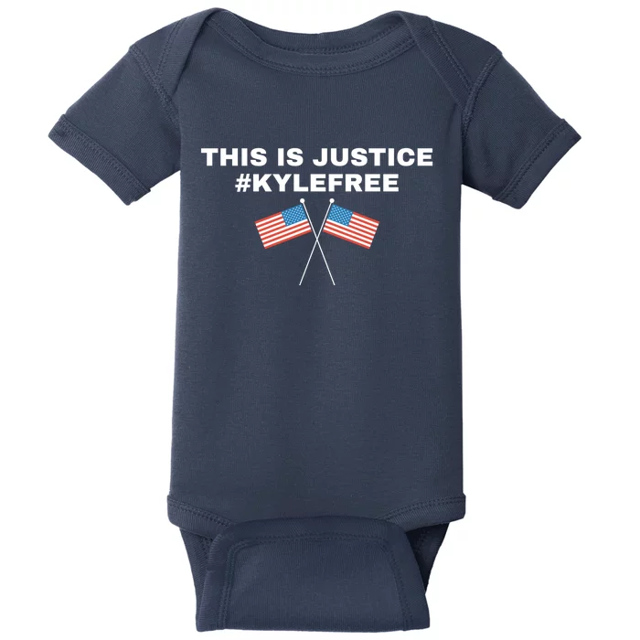 This Is Justice Kyle Is Free USA Baby Bodysuit