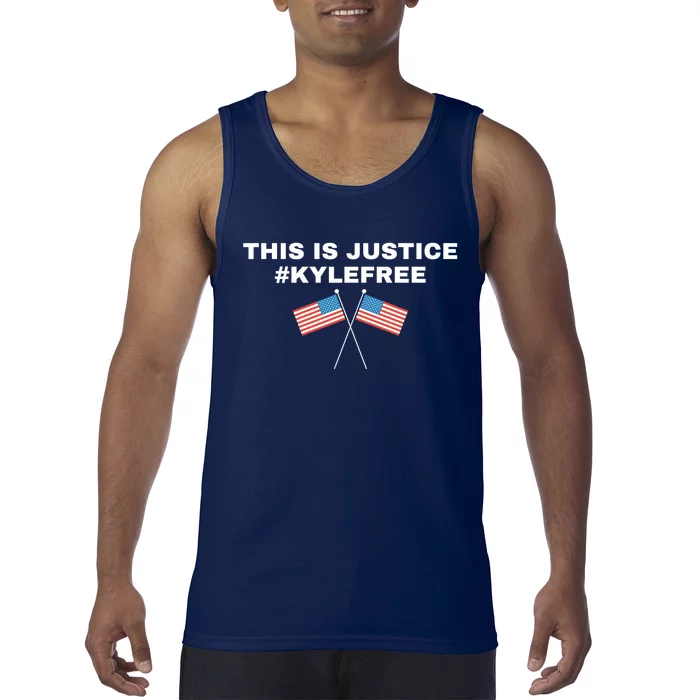 This Is Justice Kyle Is Free USA Tank Top