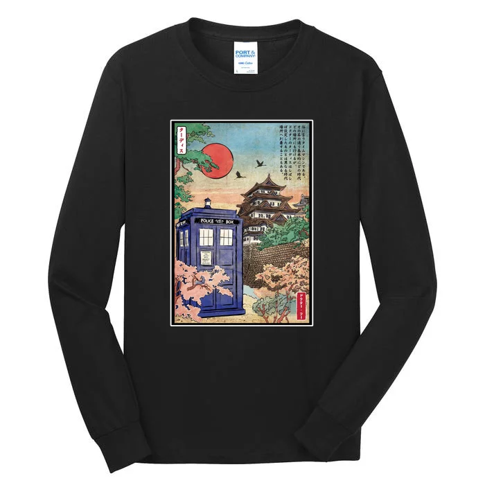 Tardis In Japan Tall Long Sleeve T-Shirt