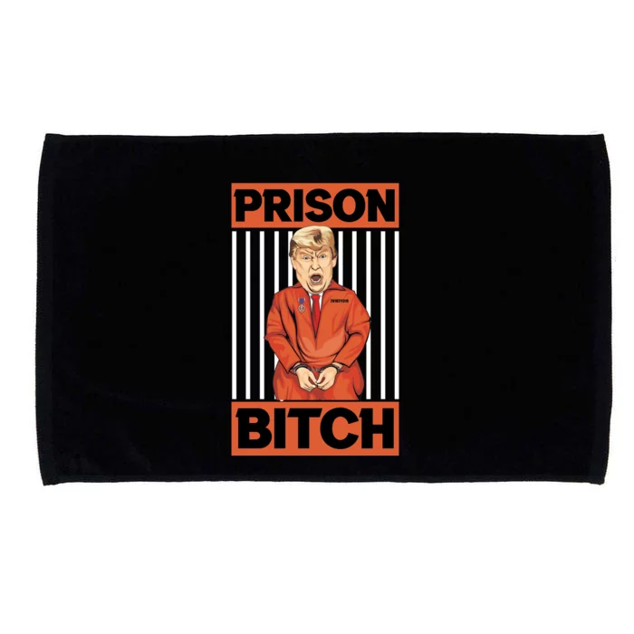 Trump In Jail | PARODY Prison Bitch Microfiber Hand Towel